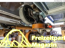 Aufbau des Themenbereichs „Sonnenbucht“ in FANTASIA (März 2025)